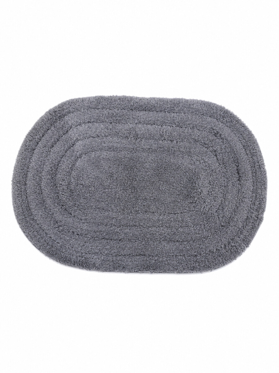 ALFOMBRA DE BAÑO COTTON - GRIS OSCURO 