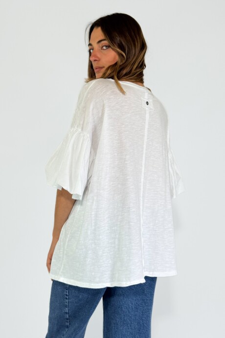 REMERA ISOLA Blanco