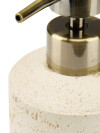 Dispensador de jabón TORUP piedra beige Dispensador de jabón TORUP piedra beige