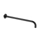 Brazo De Ducha Negro Mate Aqualia De 40 Cms.