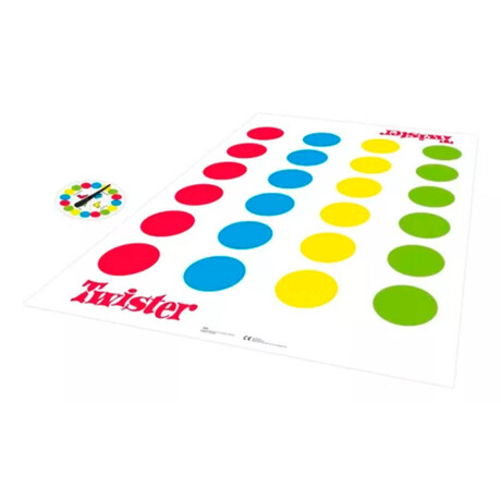 Juego Twister Hasbro Ruleta Con Base + Flecha Clásico Juego Twister Hasbro Ruleta Con Base + Flecha Clásico