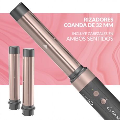 Cepillo Secador Modelador GAMA Uniq Multistyler Vibrance 8 En 1 Con Accesorios Cepillo Secador Modelador GAMA Uniq Multistyler Vibrance 8 En 1 Con Accesorios