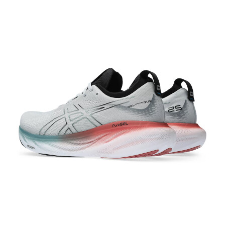 ASICS GEL NIMBUS 25 Grey/Pink/Blue/Black
