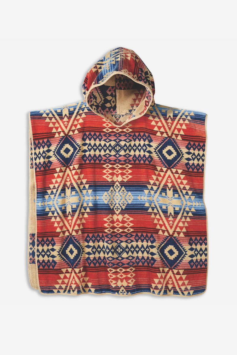 TWEEN JACQUARD HOODED TOWEL Naranja