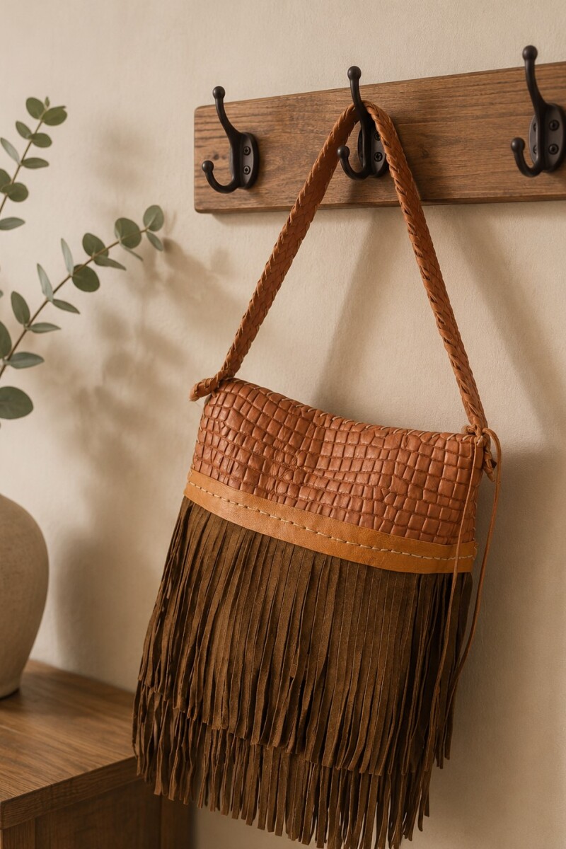 Fringes Bag Beige
