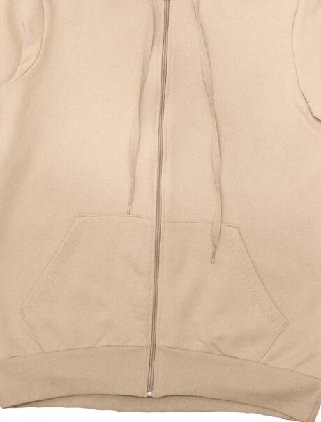 CAMPERA UNISSEX BÁSICA ADULTO MARRÓN