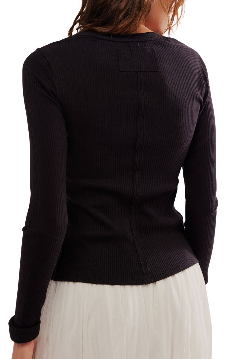 CARDIGAN ITS ON Negro