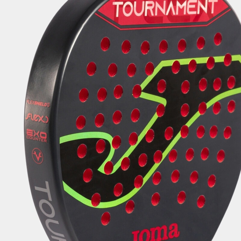 PALA DE PÁDEL TOURNAMENT NEGRO ROJO NEGRO-ROJO