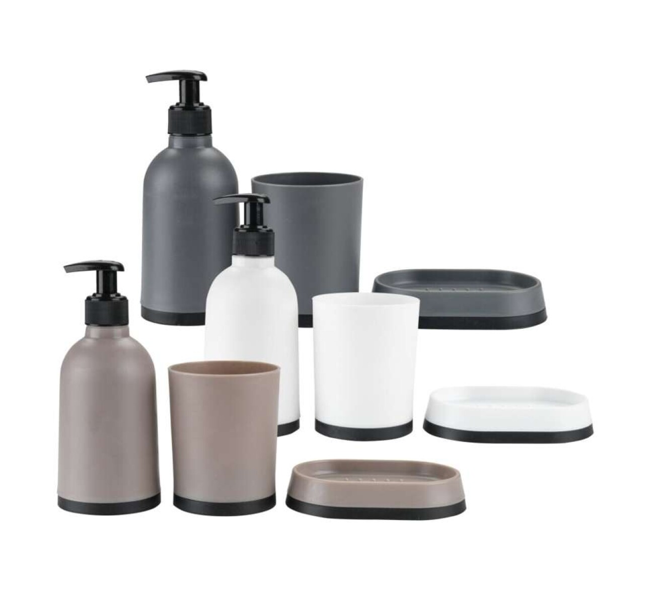 Juego Accesorios Baño Vislanda - 3U Variado 
