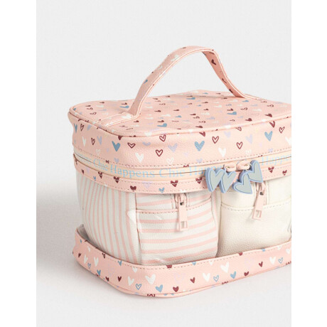 Set De Portacosméticos Combinacion Bicolor