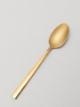 Cuchara Asher Set 4 Un. Dorado Brillante Color Unico