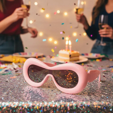 Lentes Ovalados Rosa
