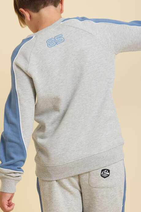 SWEATER ETOR TEEN RUSTY Gris Claro