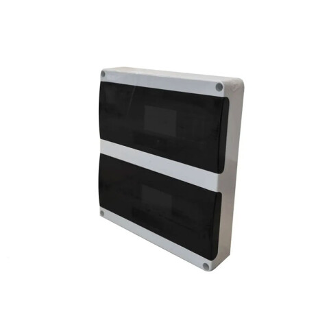 Tablero Luxury MAX riel DIN 24mod IP66 puerta fumé CO7406