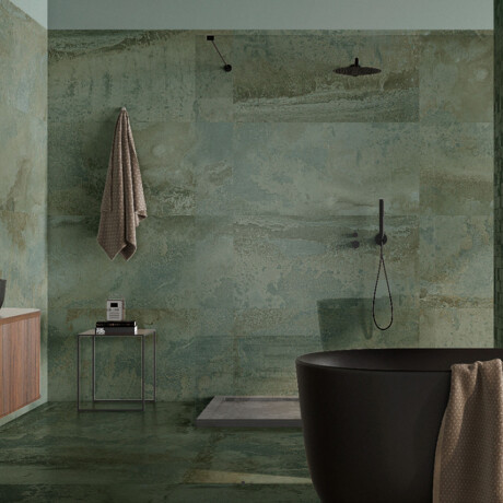 Porcelanato salvia lapado 60x120Cm piso pared GAMAS DE VERDE