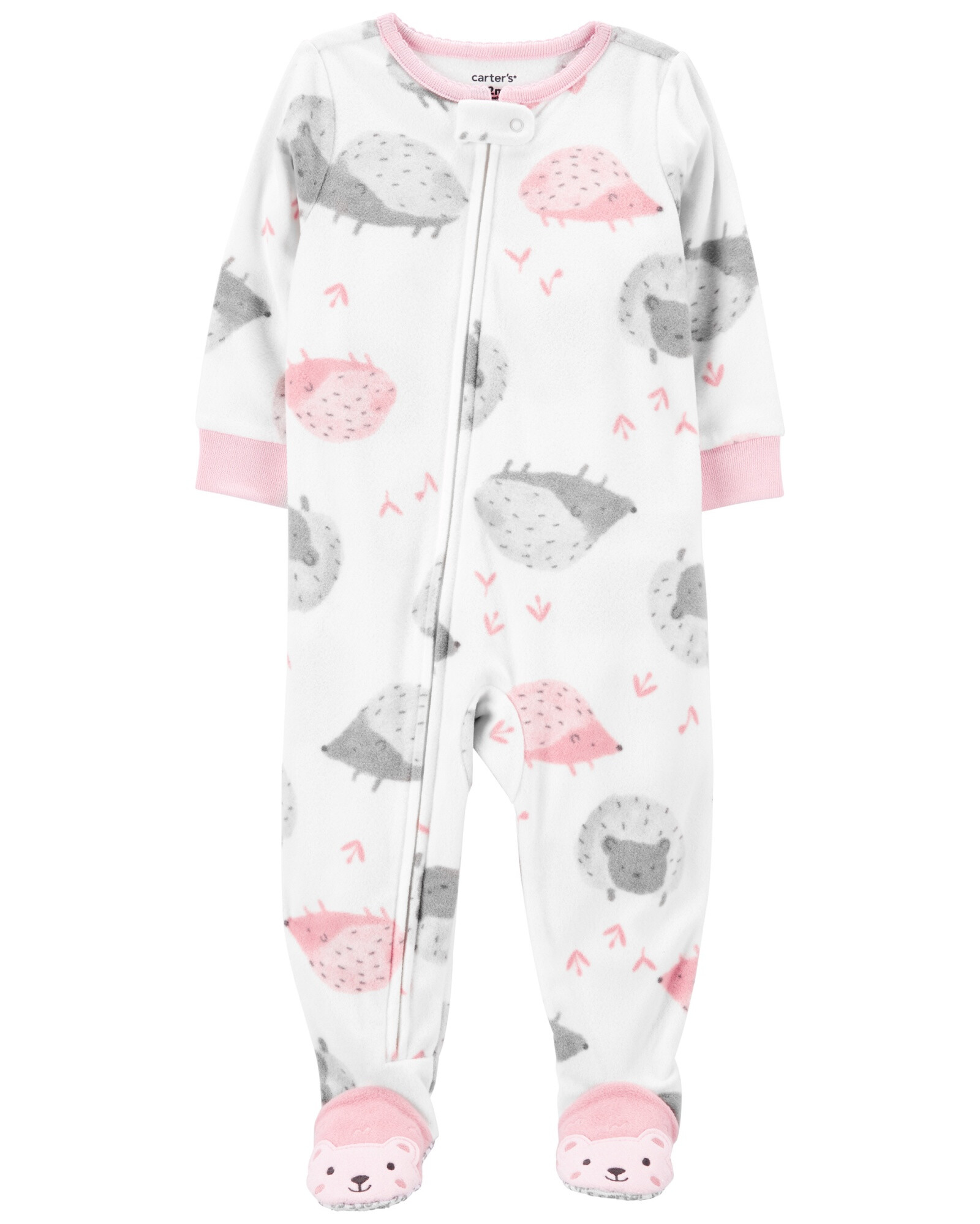 Pijama con Pie Erizo Micropolar Carters — Carter´s Uruguay