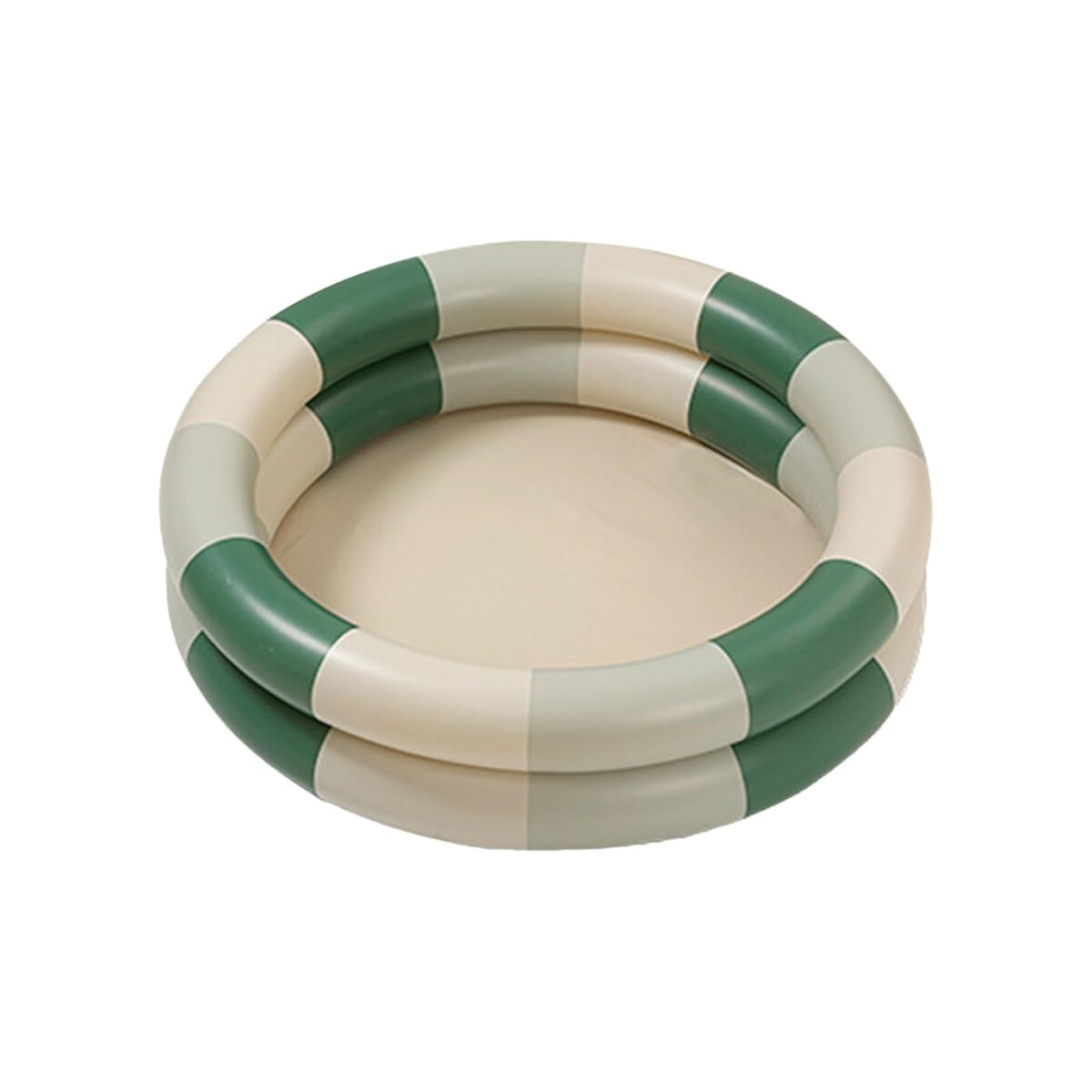 Piscina inflable infantil a rayas - Verde 