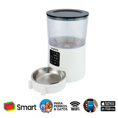 DISPENSADOR de MASCOTAS ENXUTA SDAENXDMS242 - Smart 4L -Blan N/A