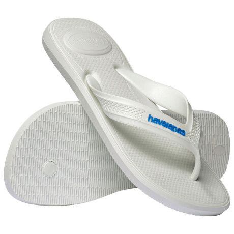 Sandalias de Hombre Havaianas Top Max Comfort Blanco - Azul