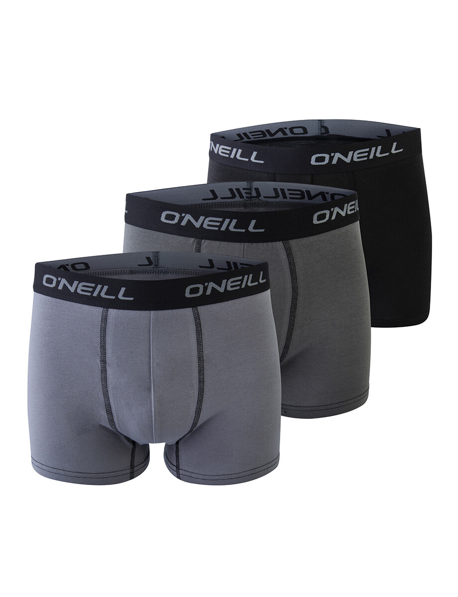Boxers O'Neill Pack 3 Unidades 2x Grey - 1x Black 