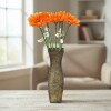 Flor Artificial Gerbera naranja Tallo Largo Flor Artificial Gerbera naranja Tallo Largo