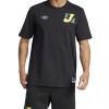 REMERA adidas JAMAICA VRCT Black & Yellow