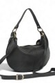 Cartera de mujer cuero 100 % Cartera Bandolera 100% Cuero Negro