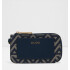LINEATUS LIGHT PINK NAVY SUEDE