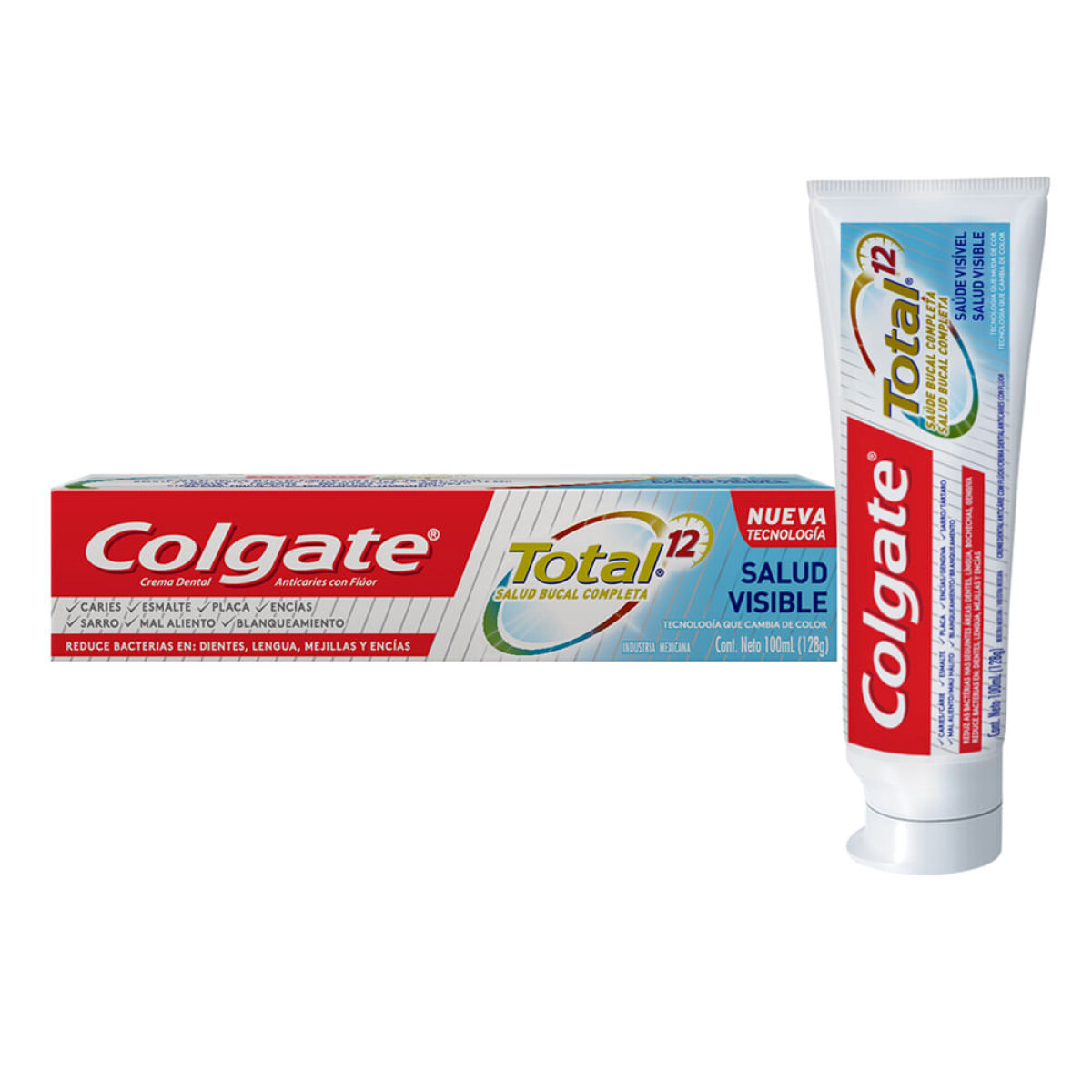 Colgate Total 12 Salud Visible Crema 133g – Pasta Dental Completa