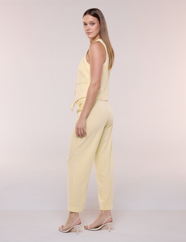 Chaleco Sastrero AMARILLO