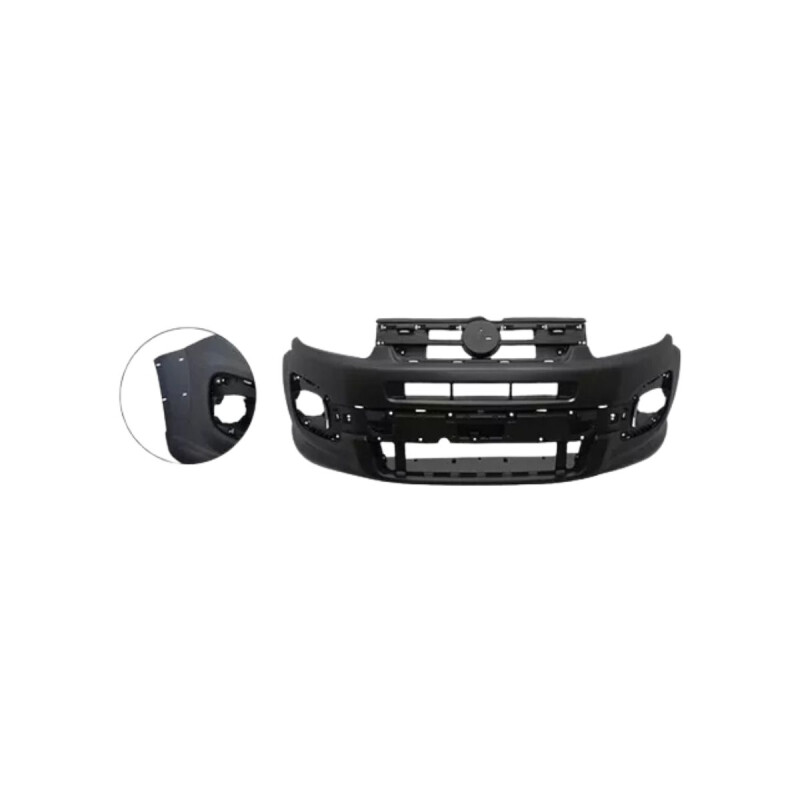 PARAGOLPE DELANTERO NEGRO LISO Paragolpe Delantero Negro Liso