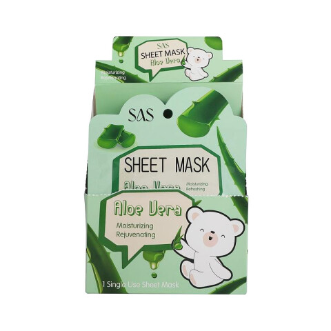 Mascarilla facial hidratante de aloe vera Mascarilla Facial Hidratante De Aloe Vera
