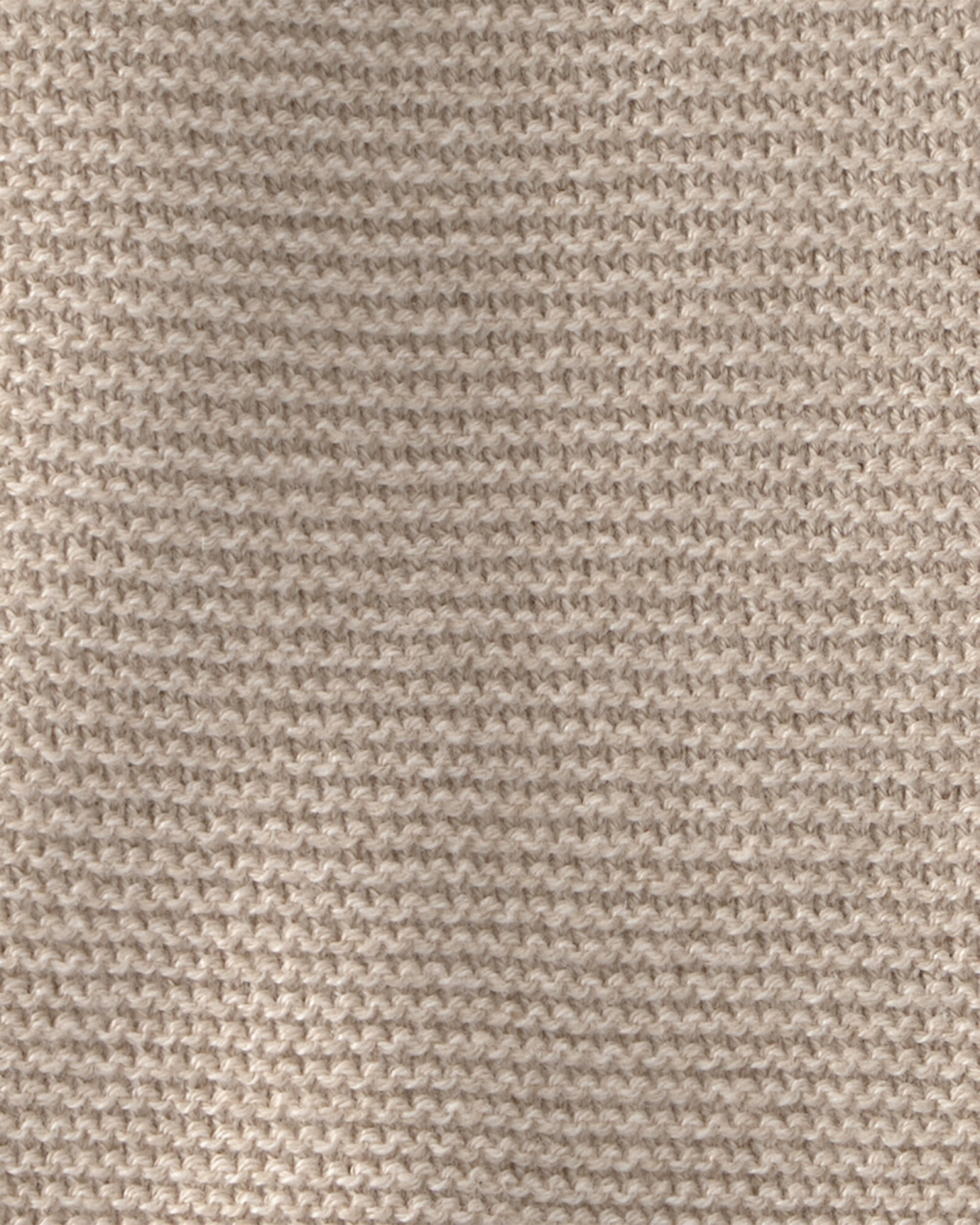 Remera polo de algodón, manga corta, beige Sin color