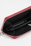 Billetera tachas rojo