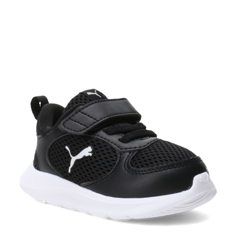 Championes Infantiles Puma Negro - Blanco