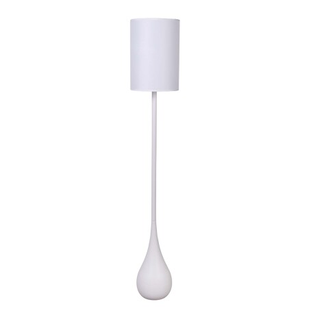 LÁMPARA DE PIE METAL-Y-TELA BLANCO XYF8073