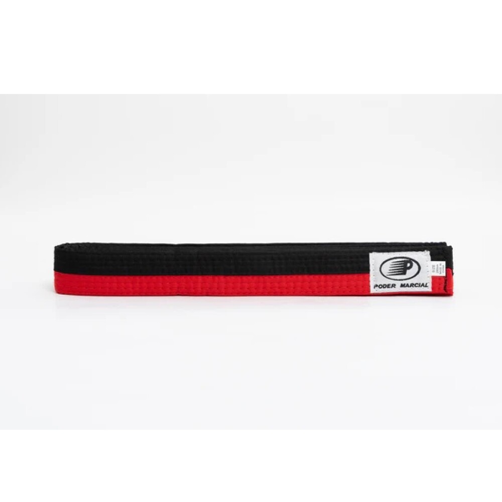 Cinturón de Artes Marciales –Negro/Rojo 300 cm CINTURON 300 CM ROJO/NEGRO