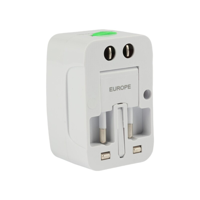 Adaptador universal de corriente con USB Treqa Adaptador universal de corriente con USB Treqa