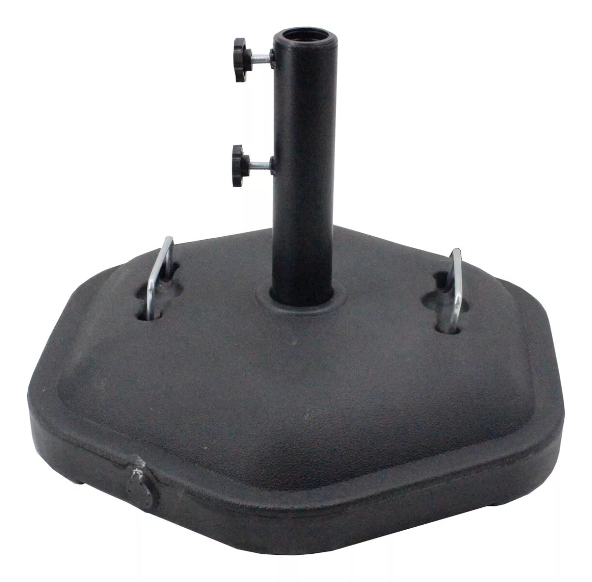 Base Sombrilla Profesional Cemento Recubierto Pvc De 48 Kg. 