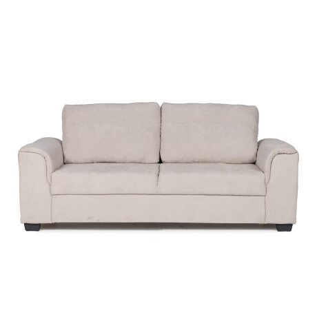 Sofá Aston (Outlet) - Tela Microfibra - 3 cuerpos Berlin 02 (Beige)