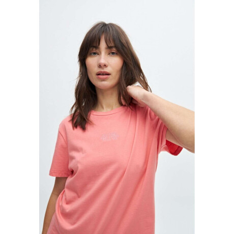 Remera básica Alaina Coral