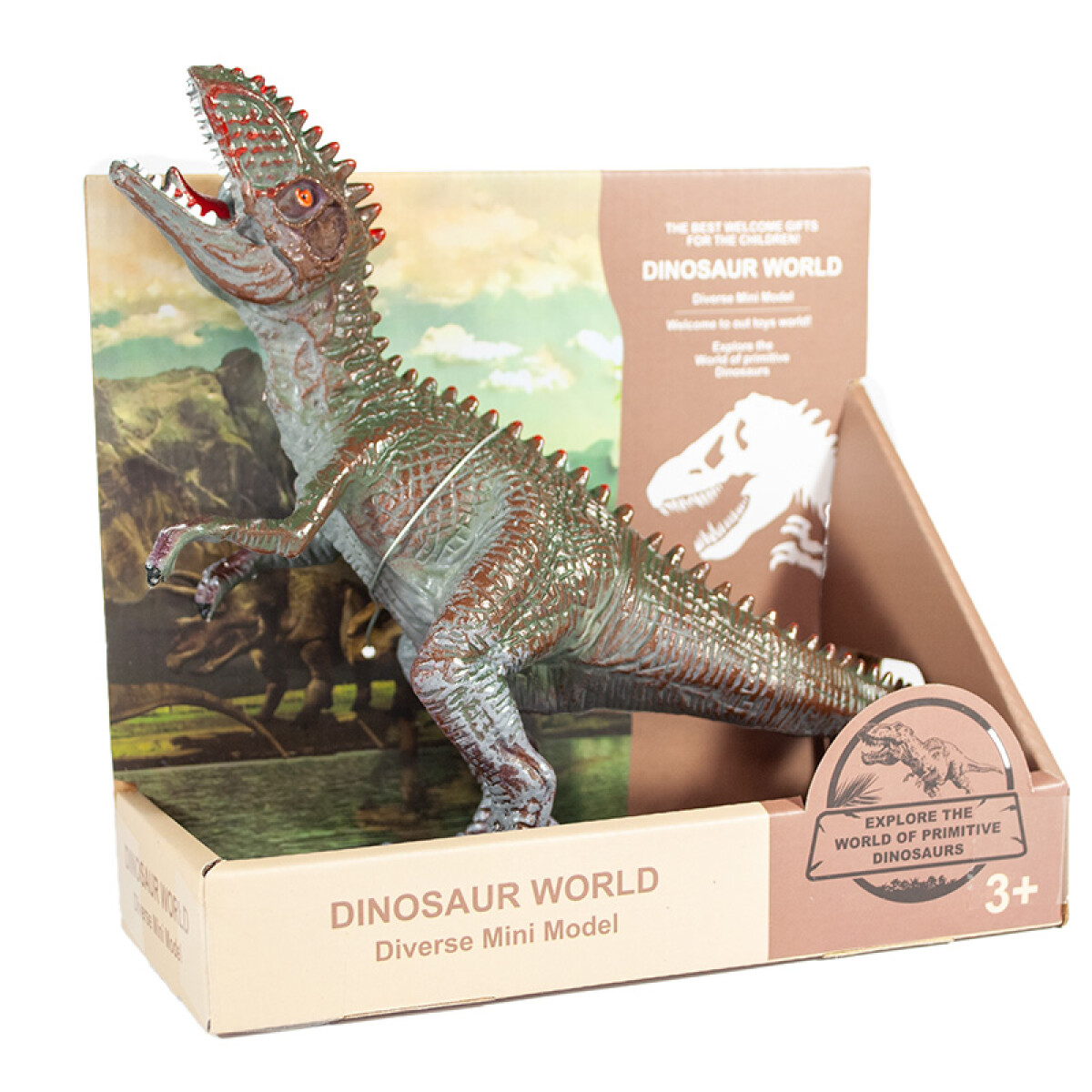 Dinosaurio Rex en Caja 18*9*16CM - Dinosaurio Rex En Caja 18*9*16cm 