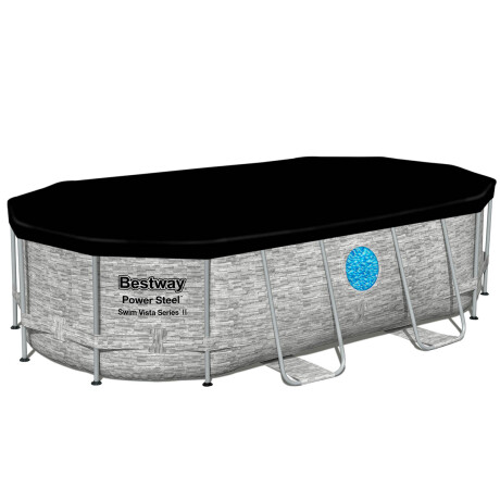 Piscina Bestway Rattan 7250 L Estructural 427x250cm Piscina Bestway Rattan 7250 L Estructural 427x250cm