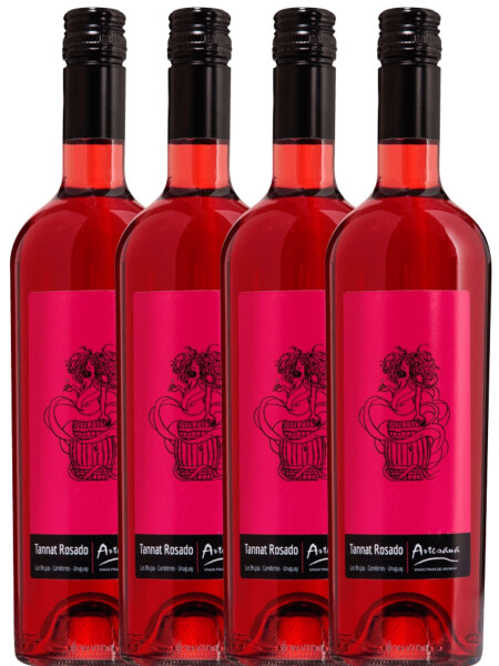 Pack 4x3 Tannat rosado Artesana Pack 4x3 Tannat rosado Artesana