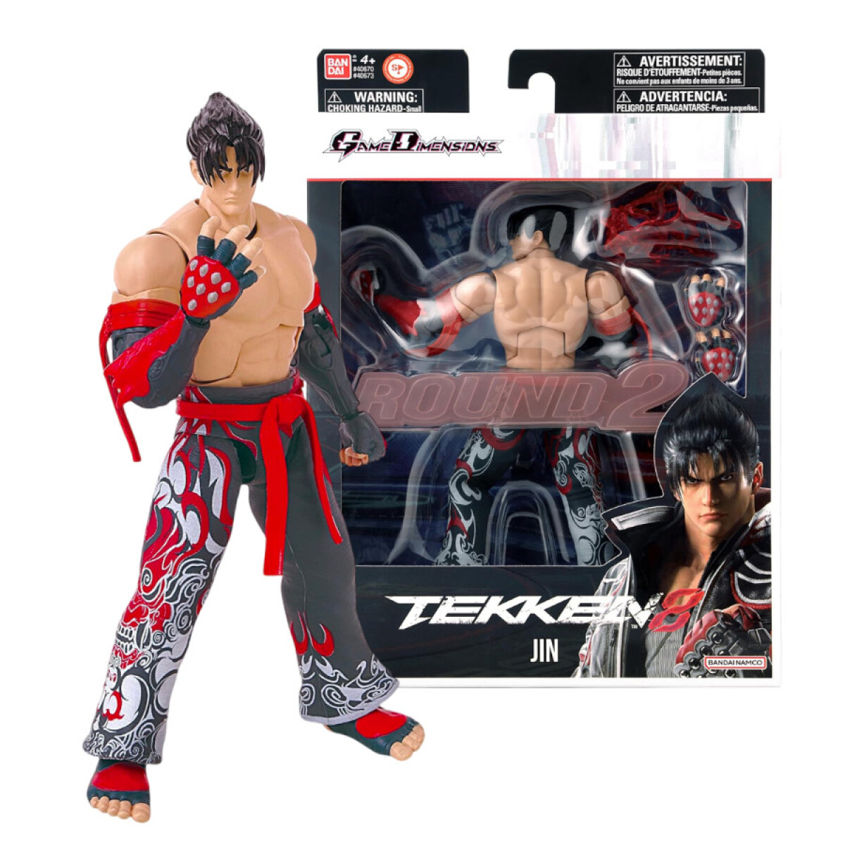 Game Dimensions Tekken 8 - Jin - 30 cm 