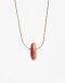 Cadena Corta con Dije Color Cadena Con Dije Dona Roja - Dorado