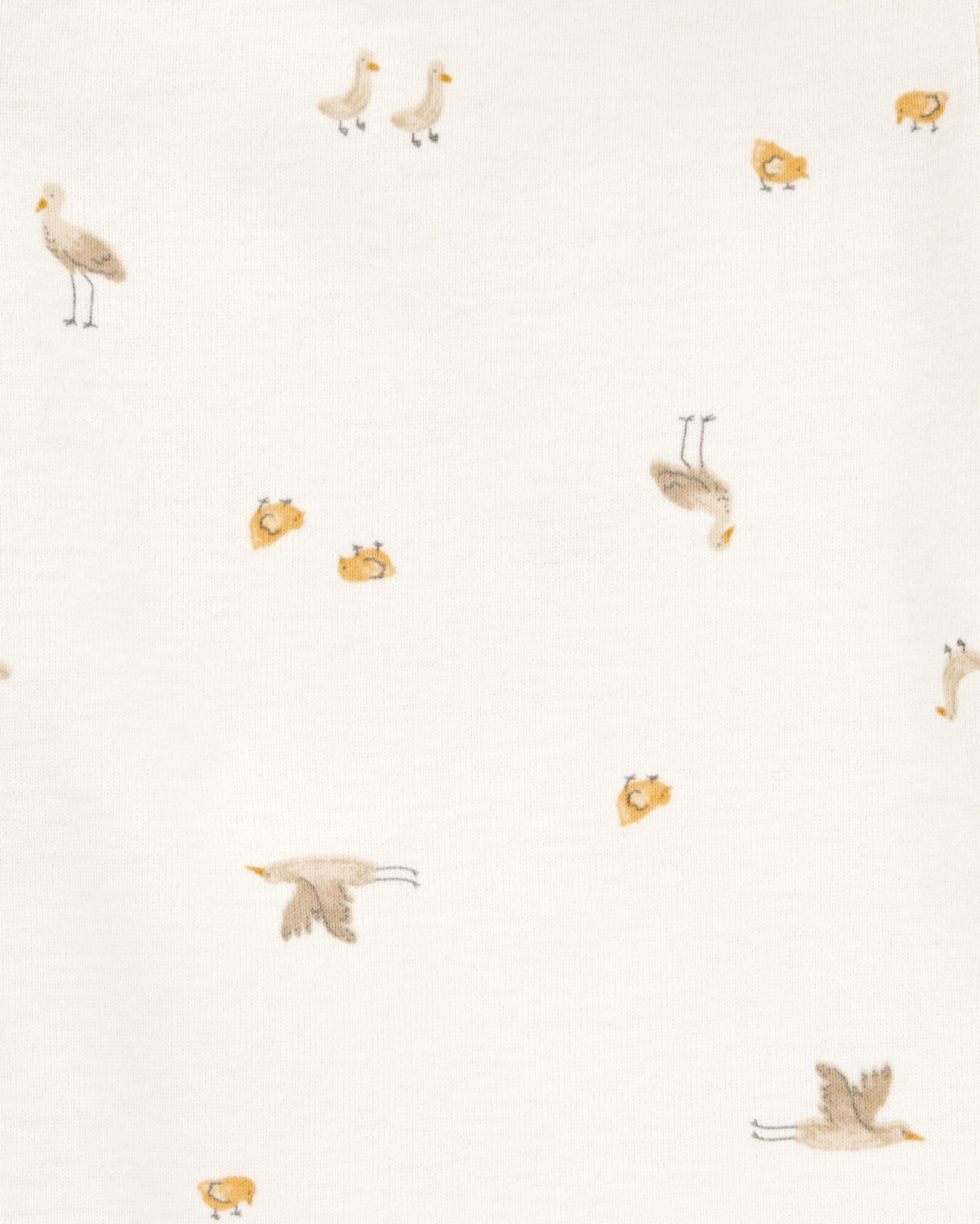 Pack cinco bodies de algodón, manga corta, diseño aves Pack cinco bodies de algodón, manga corta, diseño aves