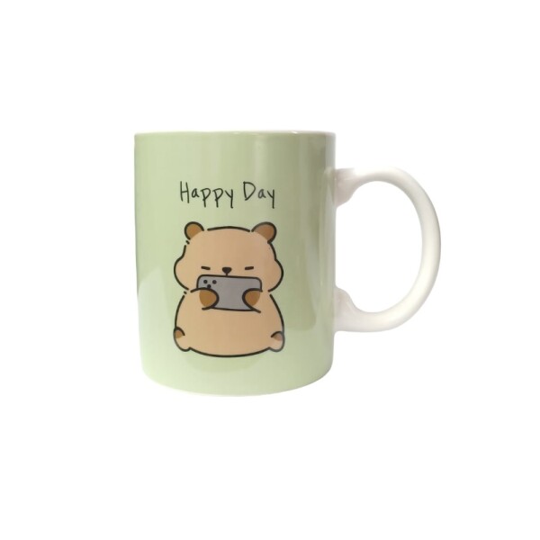 Taza animalitos 340ml diseño 4