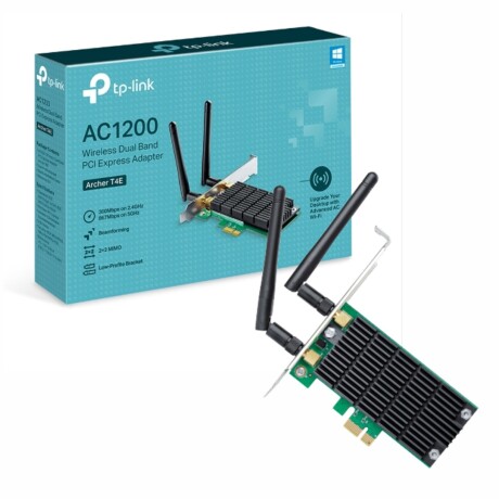 Tarjeta de Red Tp-link T4E AC600 Pciex 001