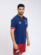 REMERA POLO MOLO Nacional Hombre Azul Marino, Rojo